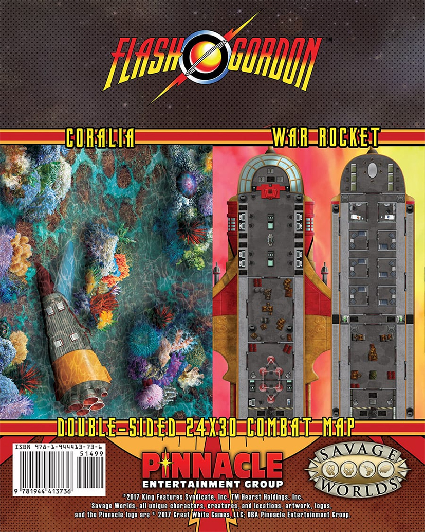 Flash Gordon™ RPG: Legends of Mongo, a Savage Worlds Booster (Pinnacle  Entertainment Group) • Game On Table Top