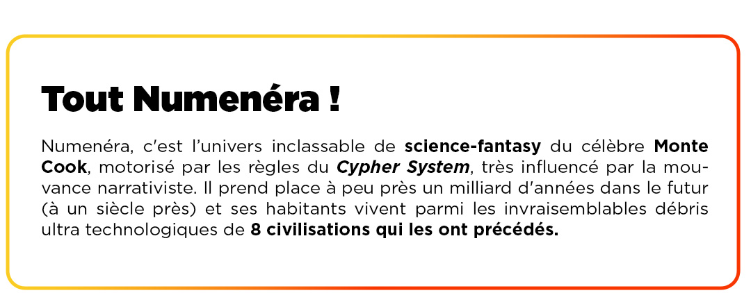 L'intégrale de Numenéra de Monte Cook