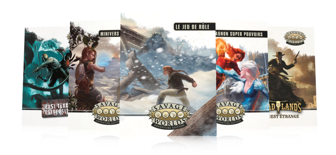 Illustrations Savage Worlds Adventure Edition